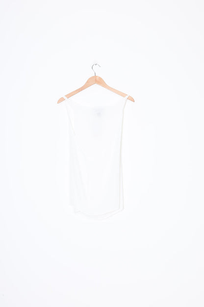 Ricochet Womens White Top Size 14