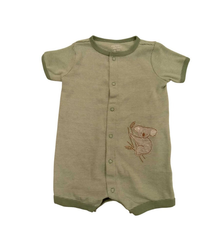 Romper: Stripes Koala