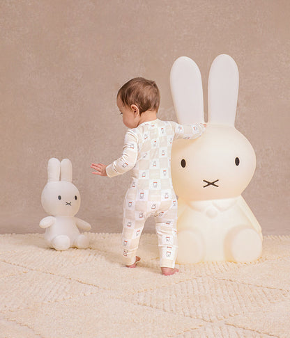 Romper Viscose from Bamboo Birch Miffy Checker