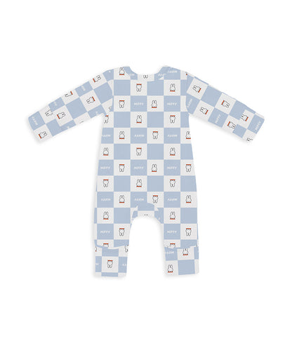 Romper Viscose from Bamboo Blue Miffy Checker