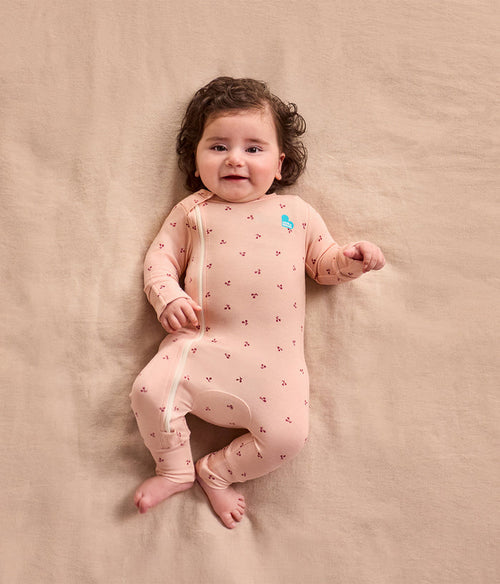 Romper Viscose from Bamboo Blush Cherries