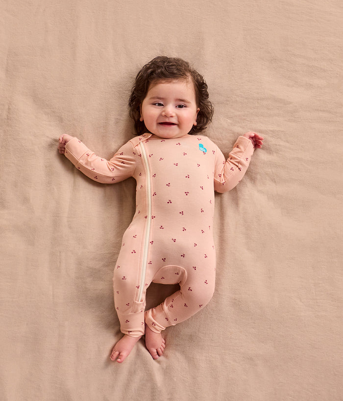 Romper Viscose from Bamboo Blush Cherries