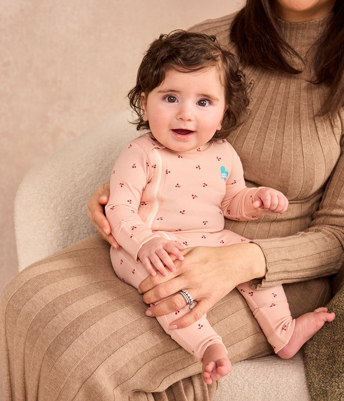 Romper Viscose from Bamboo Blush Cherries