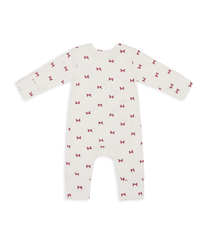 Romper Viscose from Bamboo Cream Bows