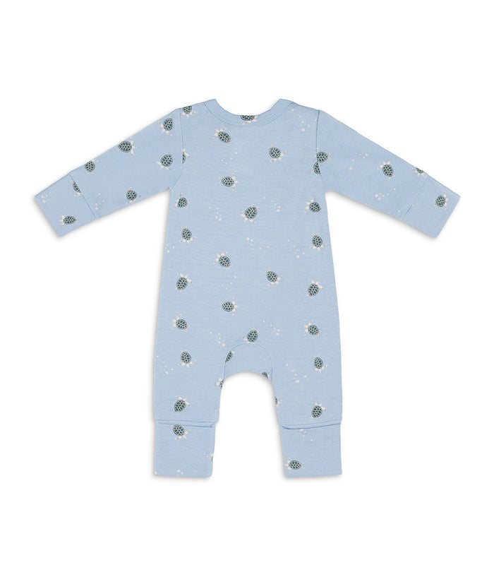 Romper Viscose from Bamboo Mist Blue Turtally