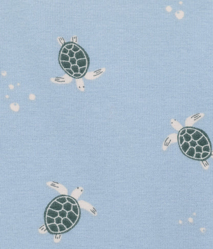 Romper Viscose from Bamboo Mist Blue Turtally