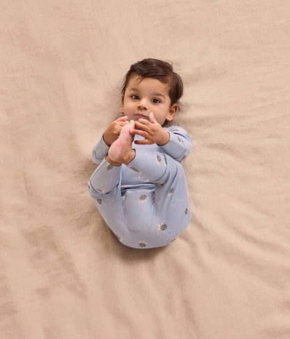 Romper Viscose from Bamboo Mist Blue Turtally