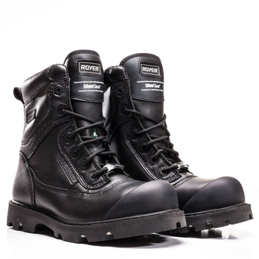Royer Men's FLX Airflow Black 8" Work Boot 8601FLX