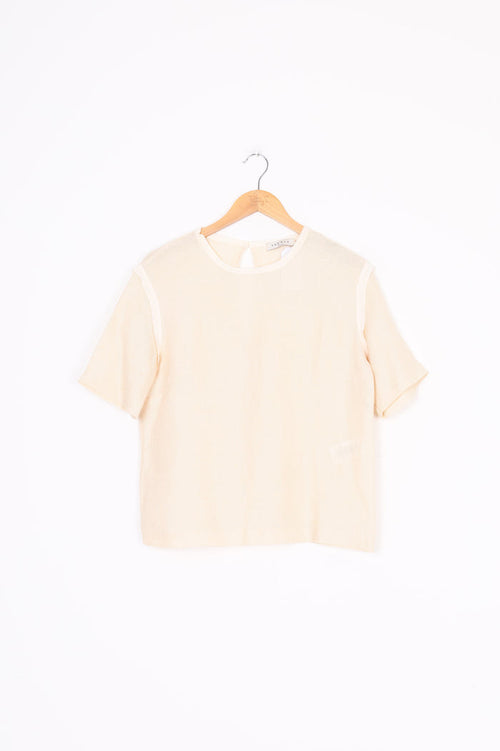 Sandro Womens Cream Top Size 1