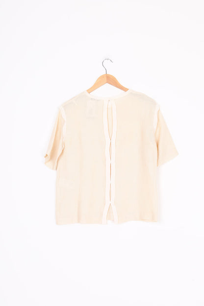 Sandro Womens Cream Top Size 1
