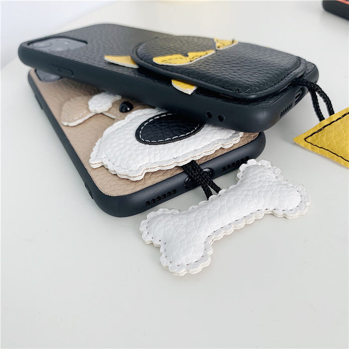 Schnauzer 3D Pendant iPhone Case