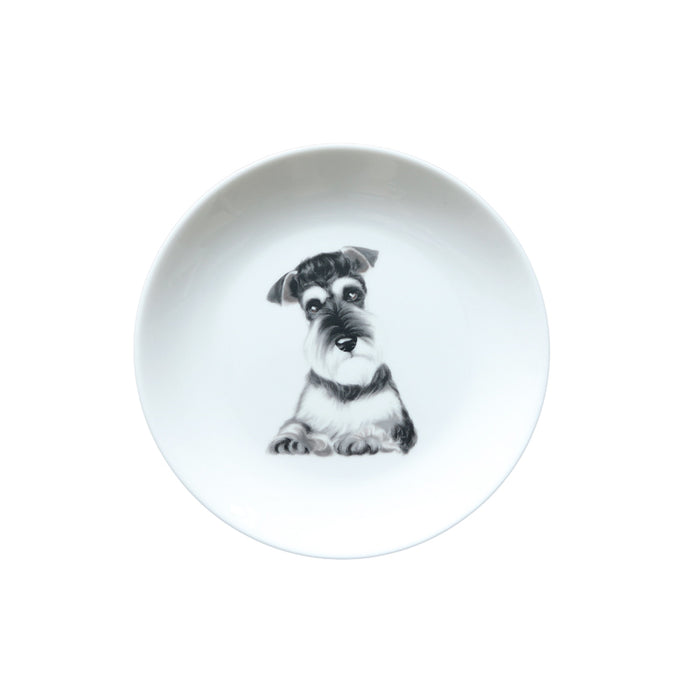 Schnauzer Dessert Plates