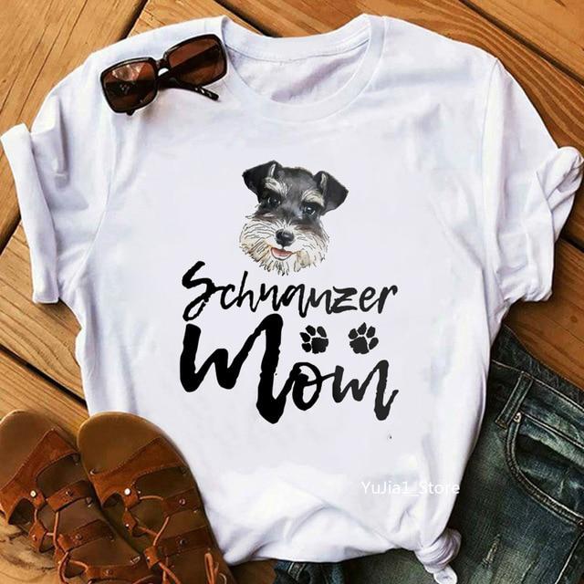 Schnauzer Mom T-Shirt