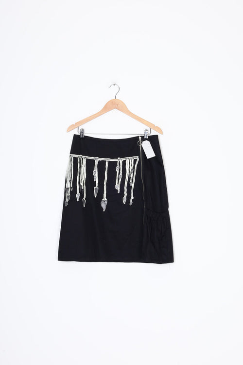 Scintilla (Made in NZ) Womens Black Skirt Size 10
