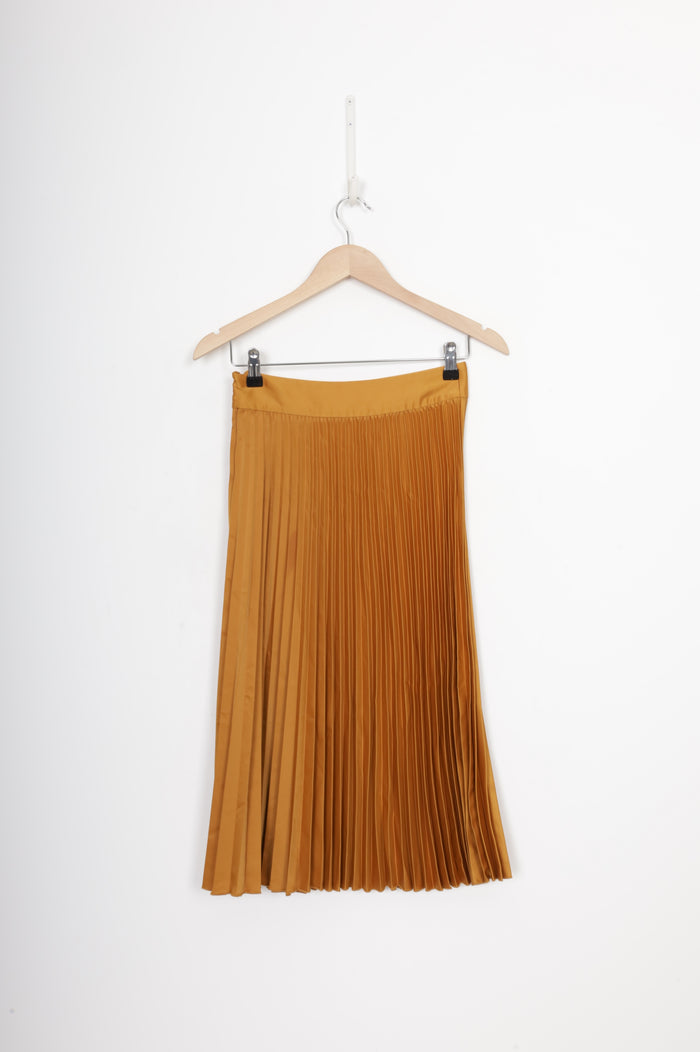 Sezane Womens Yellow Skirt Size 34