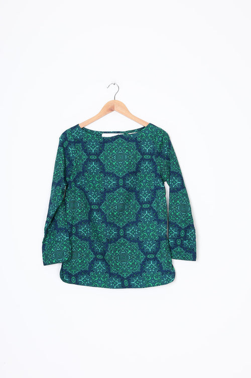 Sfera Womens Green Top Size M