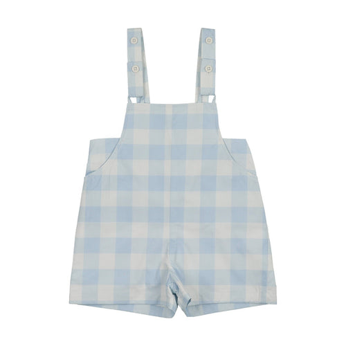 Shabbos Plaid Overalls