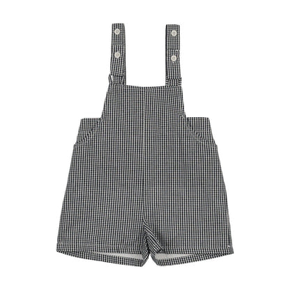 Shabbos Plaid Overalls