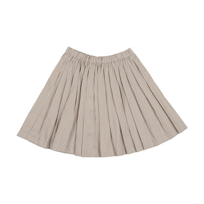 Shabbos Sailor Stripe Pleated Skirt