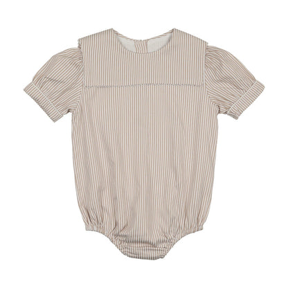 Shabbos Sailor Stripe Romper - Girl