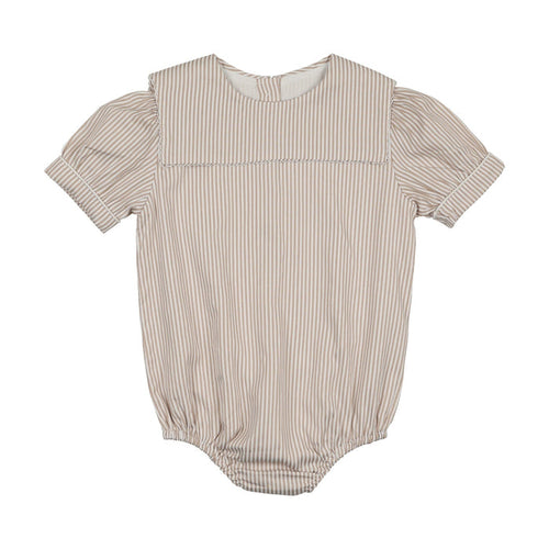 Shabbos Sailor Stripe Romper - Girl