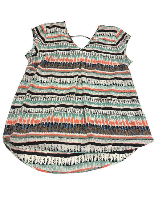 Sheer Multi Color Shirt