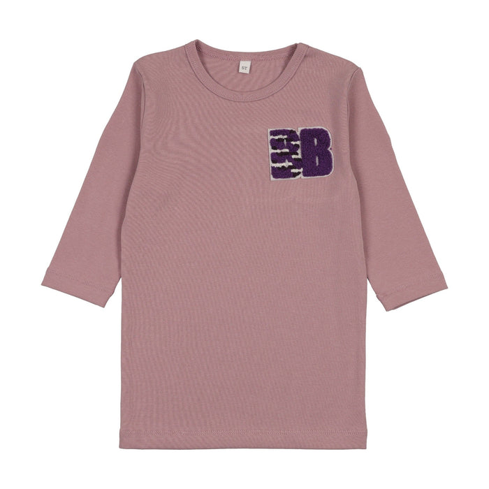 Sherpa Patch 3/4 Sleeve T-Shirt - Girl