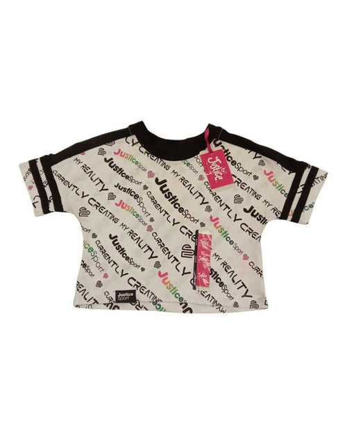 Shirt: Crop top "Justice Sport"