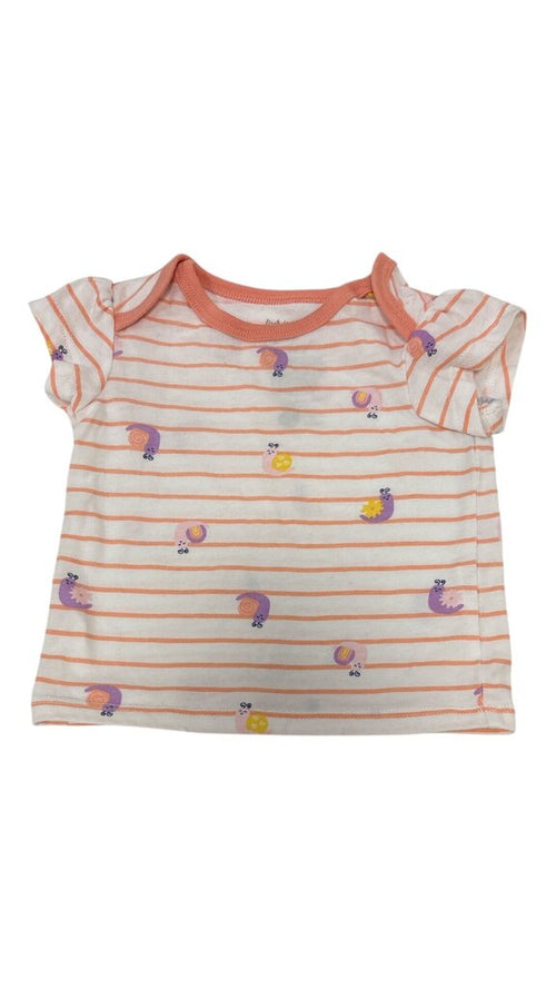 Shirt: White/Snails