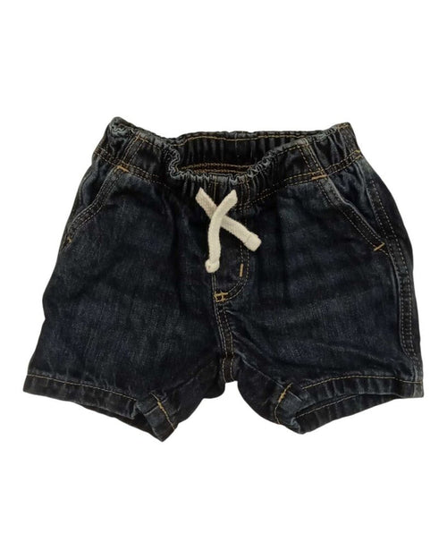 Shorts: Denim Tie Front