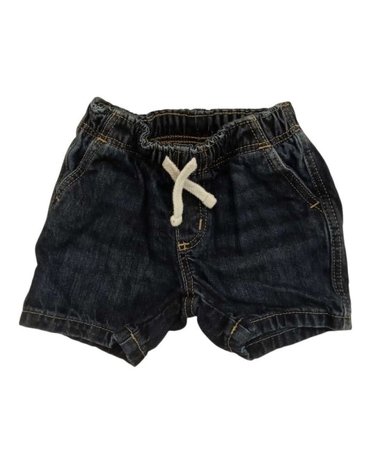 Shorts: Denim Tie Front