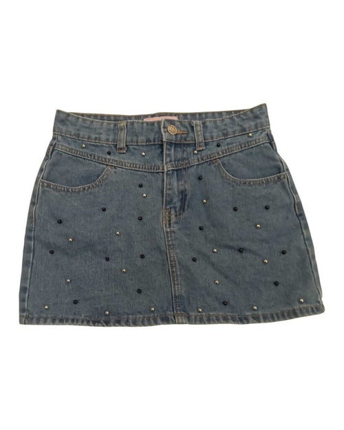 Skirt: Short Pearl Embellishments