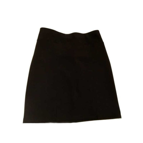 Skirt: Slim fit, front thigh slits