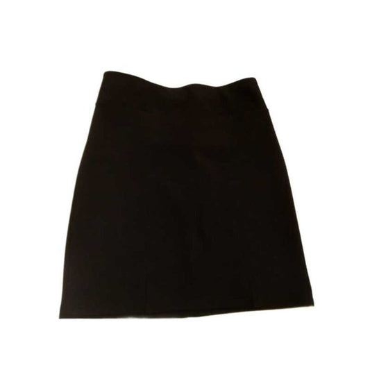 Skirt: Slim fit, front thigh slits