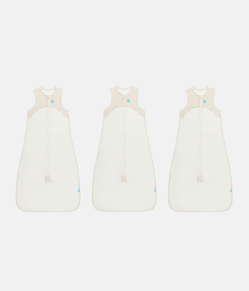 Sleep Bag Bundle | 0.2 TOG | Tan Breton Stripe