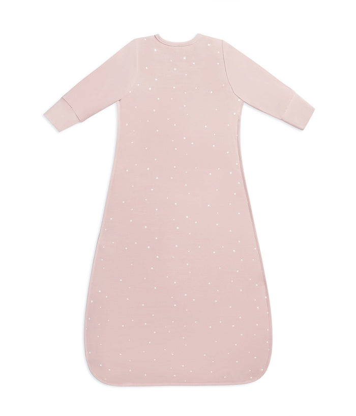 Sleep Bag Long Sleeve 1.0 TOG Cotton Powder Pink Twinkle