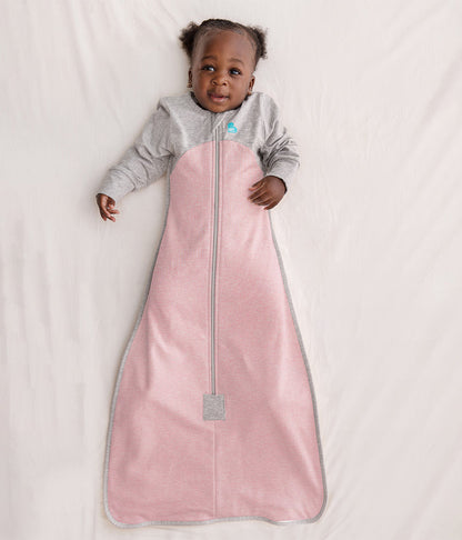 Sleep Bag Long Sleeve 1.0 TOG Organic Cotton Rose