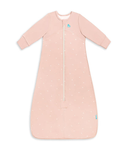 Sleep Bag Long Sleeve 1.5 TOG Cotton Fleece Blush Twigs