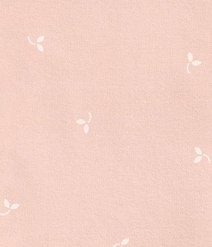 Sleep Bag Long Sleeve 1.5 TOG Cotton Fleece Blush Twigs