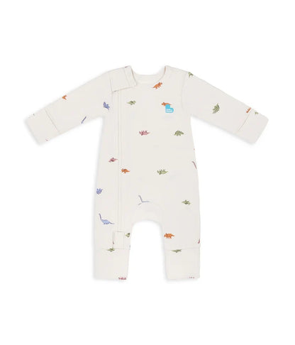 Sleep Bag & Romper Bundle | 1.0 TOG | Bamboo | Blue Twinkle | Cream Dino Snore
