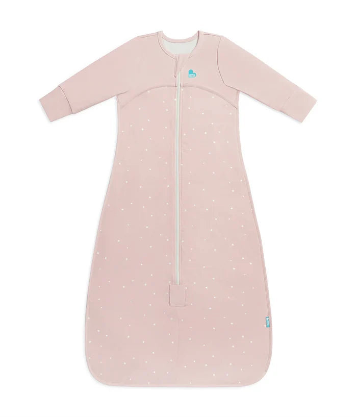 Sleep Bag & Romper Bundle | 1.0 TOG | Bamboo | Pink Twinkle | Blush Cherries