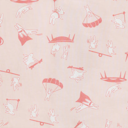 Sleep Bag Short Sleeve 1.0 TOG Organic Cotton Pink Daredevil
