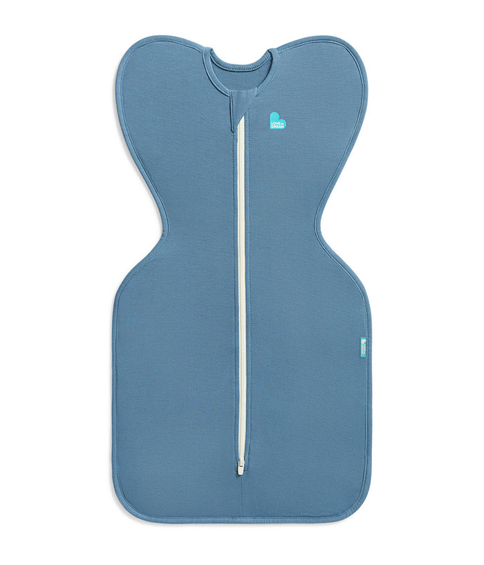 Sleep Machine Swaddle Up Starter Bundle | 1.0 TOG | Powder Blue Twinkle | Storm Blue