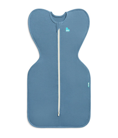 Sleep Machine Swaddle Up Starter Bundle | 1.0 TOG | Powder Blue Twinkle | Storm Blue