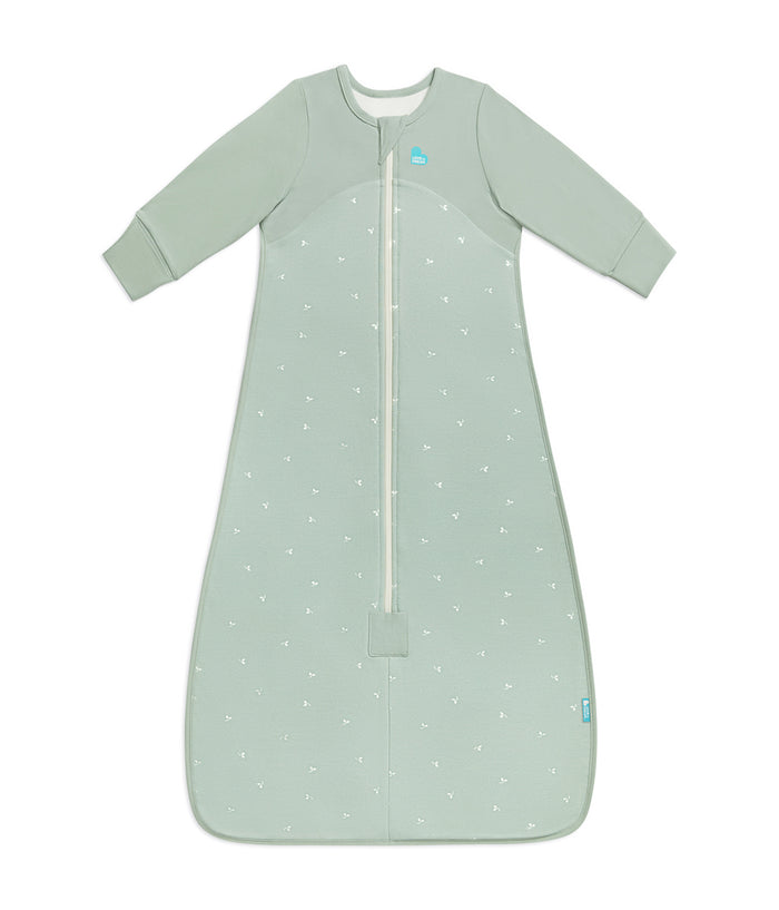 Sleep Suit & Bag Bundle | 1.5 TOG | Oatmeal Twigs | Olive Twigs