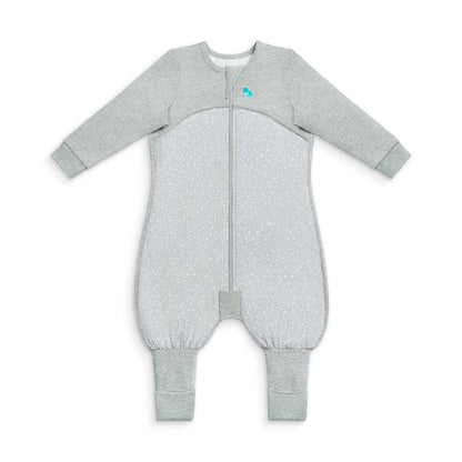Sleep Suit Long Sleeve 1.0 TOG Cotton Grey Stardust