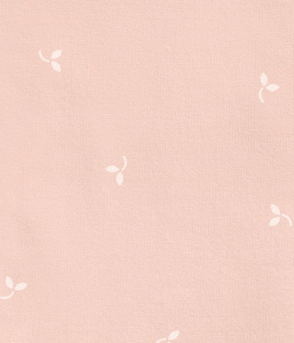 Sleep Suit Long Sleeve 1.5 TOG Cotton Fleece Blush Twigs