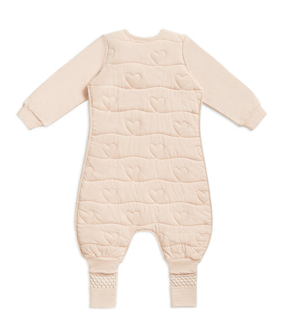 Sleep Suit Long Sleeve 3.5 TOG Cotton Blush Heart Quilting