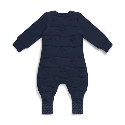 Sleep Suit Long Sleeve 3.5 TOG Cotton Navy Star Quilting
