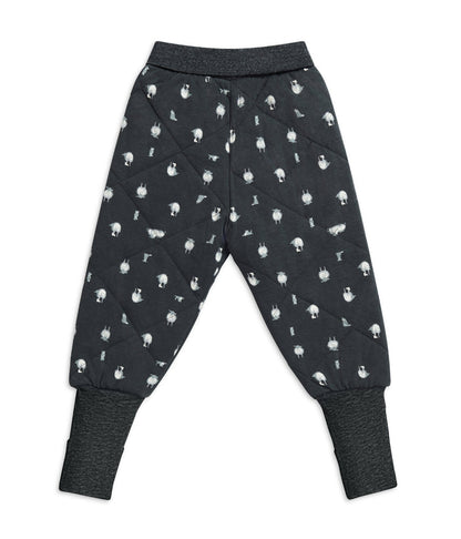 Sleep Suit Long Sleeve Two-Piece 2.5 TOG Organic Cotton/Merino Wool Charcoal Lamb's Best Friend
